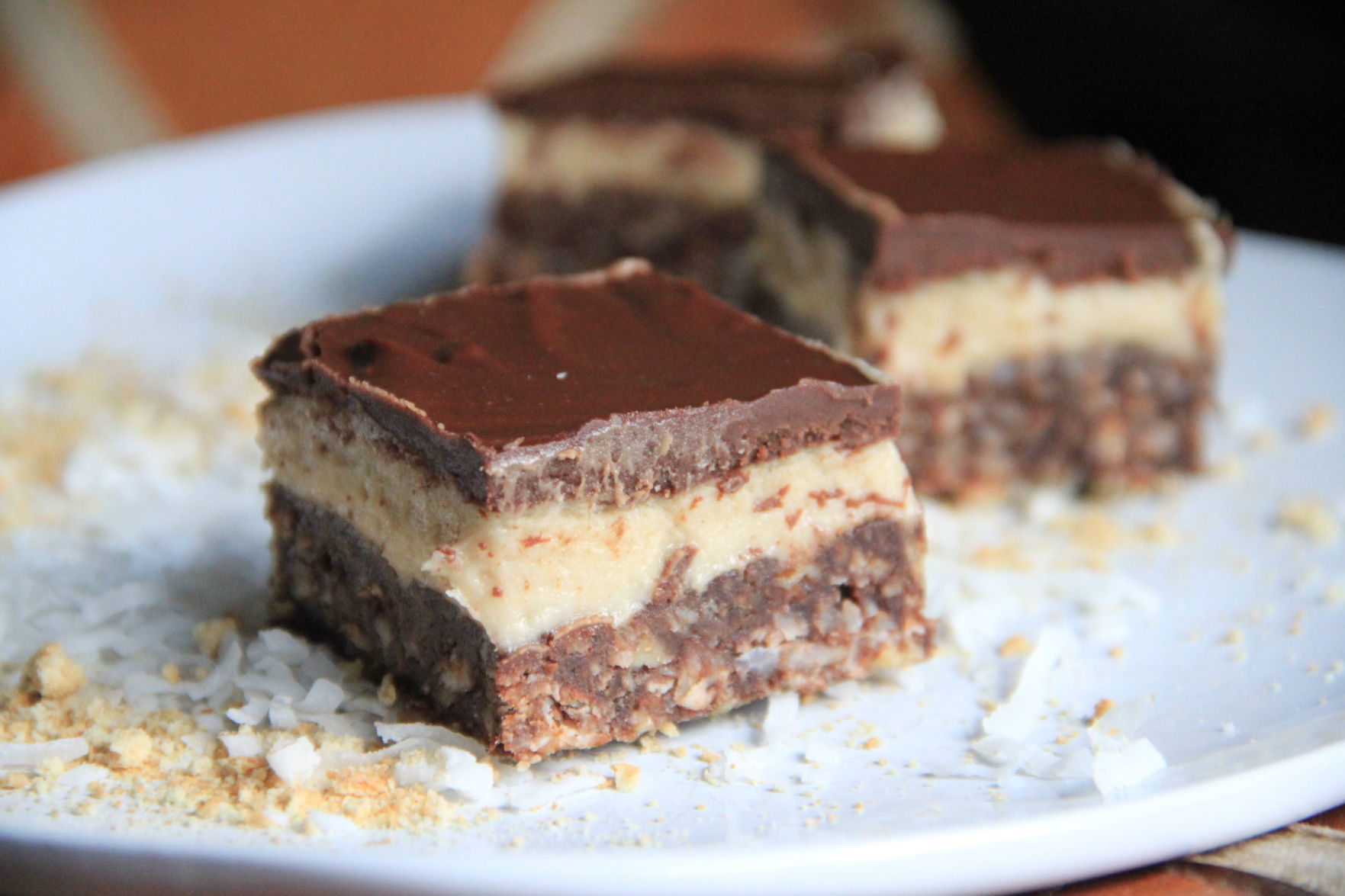 Salted Tahini Nanaimo Bars